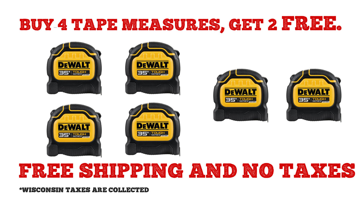 Cinta métrica DEWALT TOUGHSERIES™ de 25'