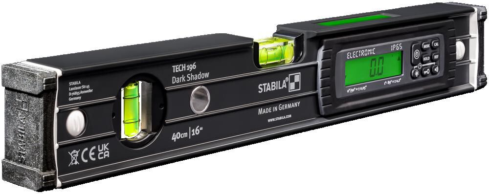 STABILA Limited Edition TECH 196 Dark Shadow Digital Spirit Level