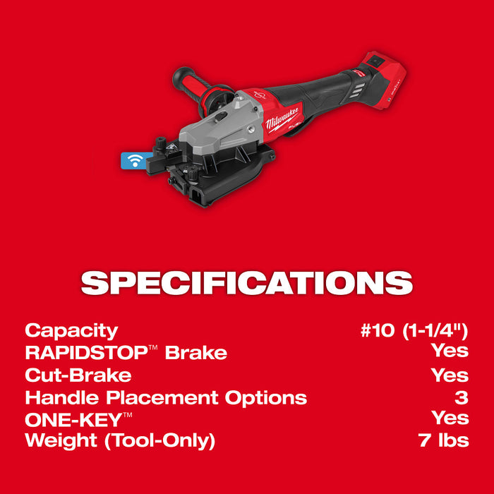 Milwaukee M18 FUEL™ #10 (1-1/4") Rebar Cutter 3675-20