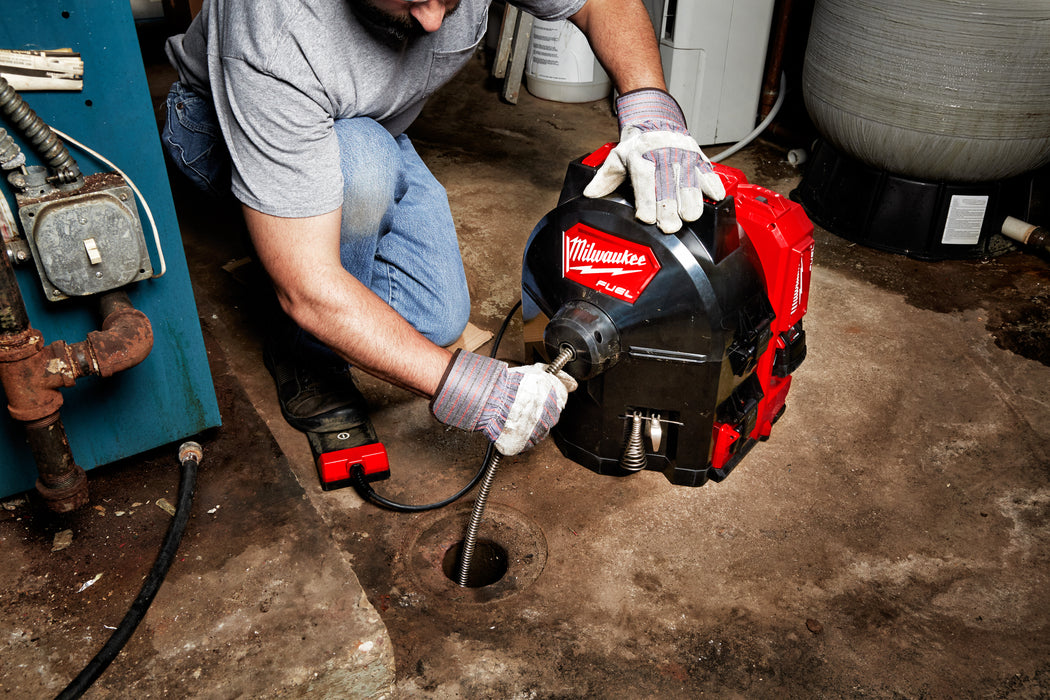 MILWAUKEE M18 FUEL™ SWITCH PACK™ Kit de máquina de tambor seccional con cable de 5/16”