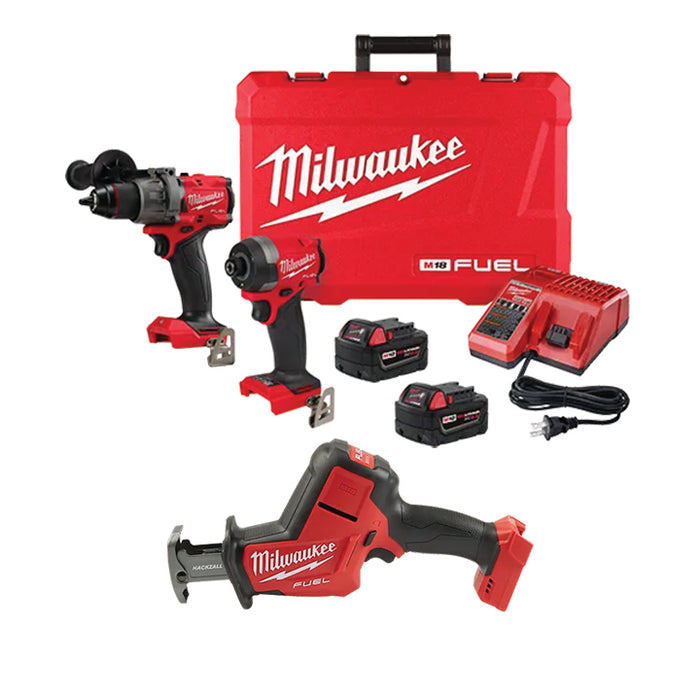 MILWAUKEE M18 FUEL™ 2-Tool Combo Kit & M18 FUEL™ HACKZALL® Reciprocating Saw