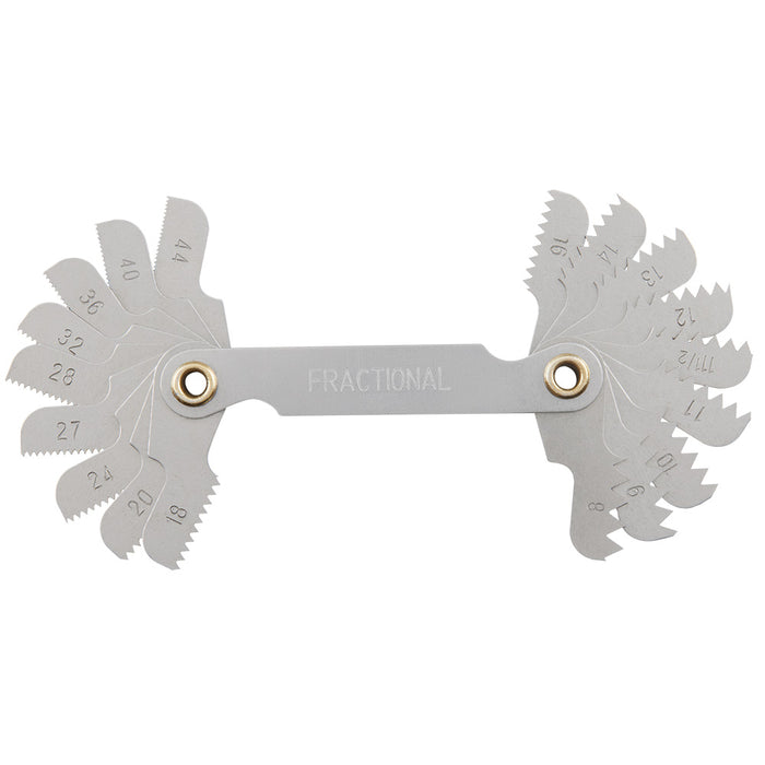 Medidor de rosca SAE MILWAUKEE 8-44 TPI