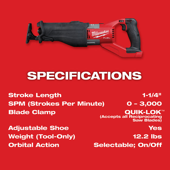 Kit de sierra alternativa MILWAUKEE M18 FUEL™ SUPER SAWZALL®