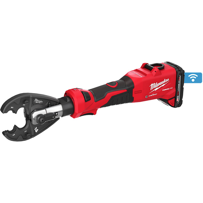 MILWAUKEE M18 FORCE LOGIC 6T Linear Utility Crimper Kit w/ BG-D3 Jaw