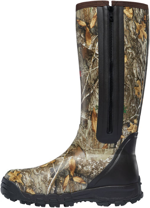 LaCrosse Men's Alphaburly Pro Side-Zip 18" Realtree Edge 1000G