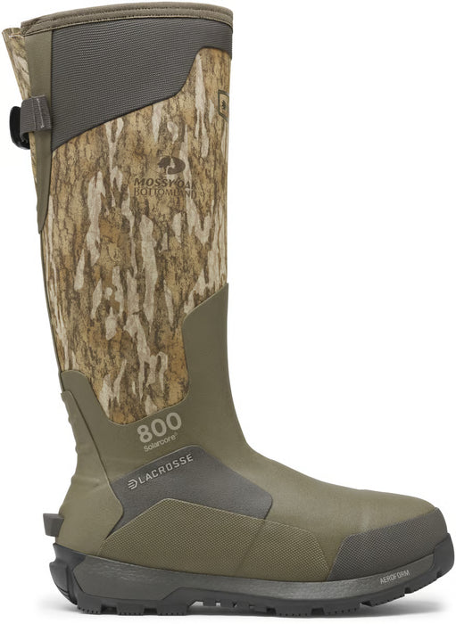 LaCrosse Men's Alphaburly Aero 17" Mossy Oak Bottomland 800G