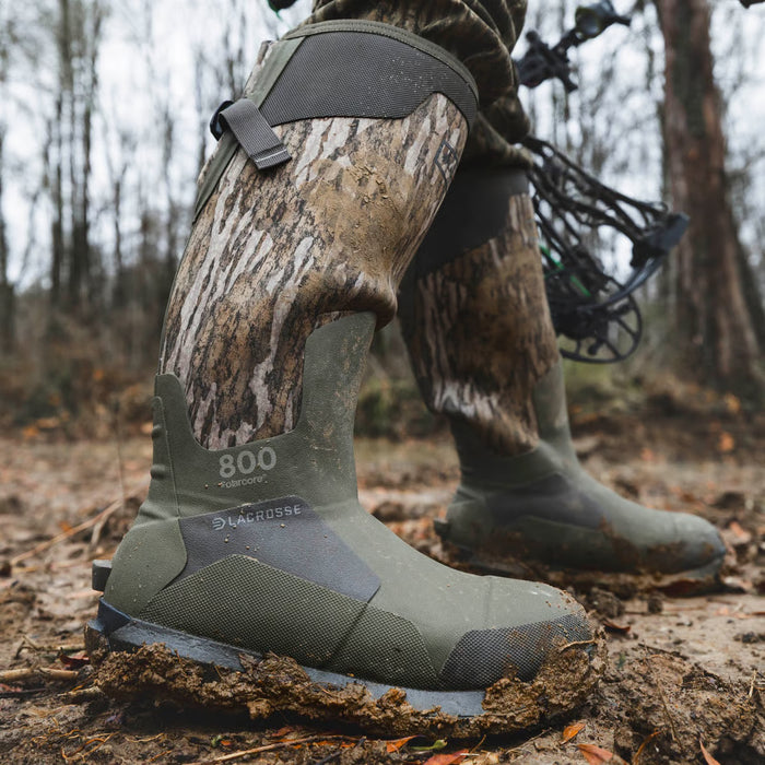 LaCrosse Men's Alphaburly Aero 17" Mossy Oak Bottomland 800G