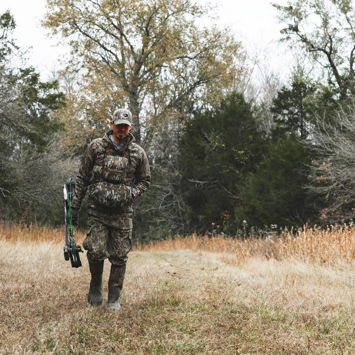 LaCrosse Men's Alphaburly Aero 17" Mossy Oak Bottomland 800G