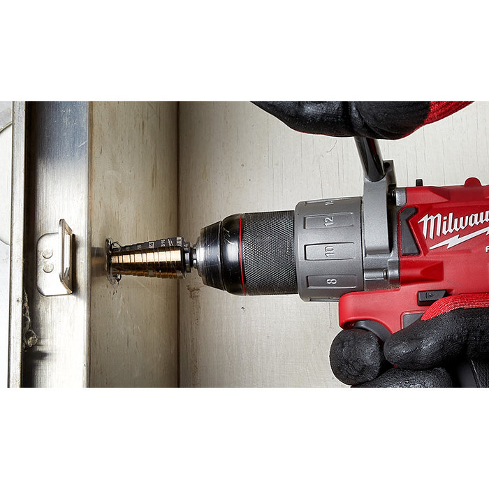 MILWAUKEE Cobalt Step Drill Bits