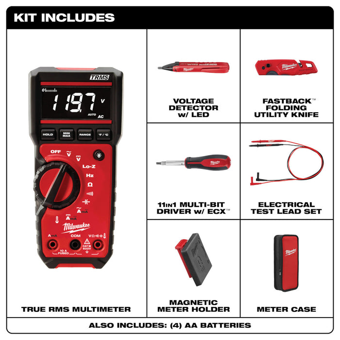 MILWAUKEE Electrical Combo Kit