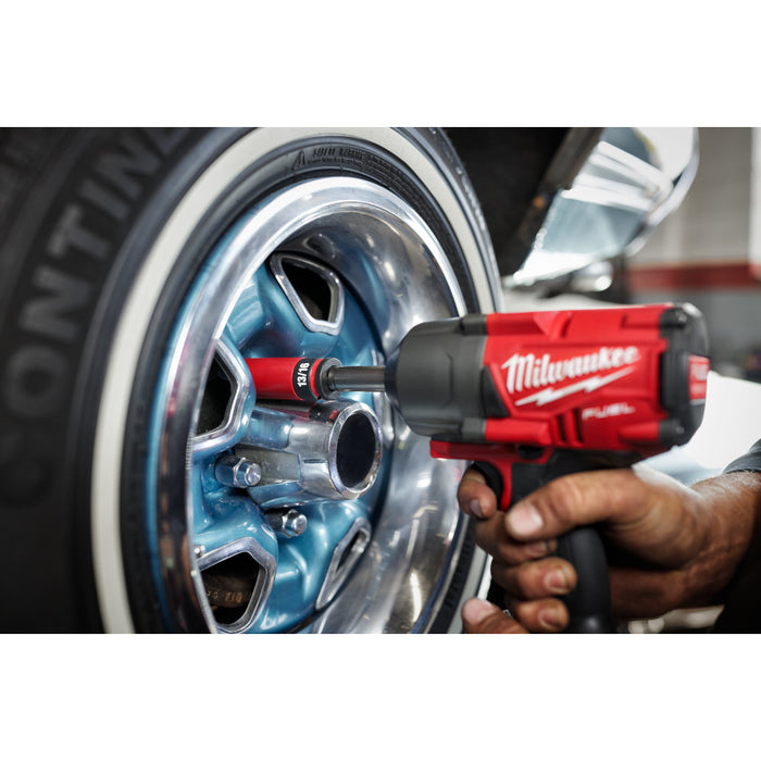MILWAUKEE SHOCKWAVE IMPACT DUTY™ Dado para rueda con tuerca de seguridad SAE de 13/16" con accionamiento de 1/2"