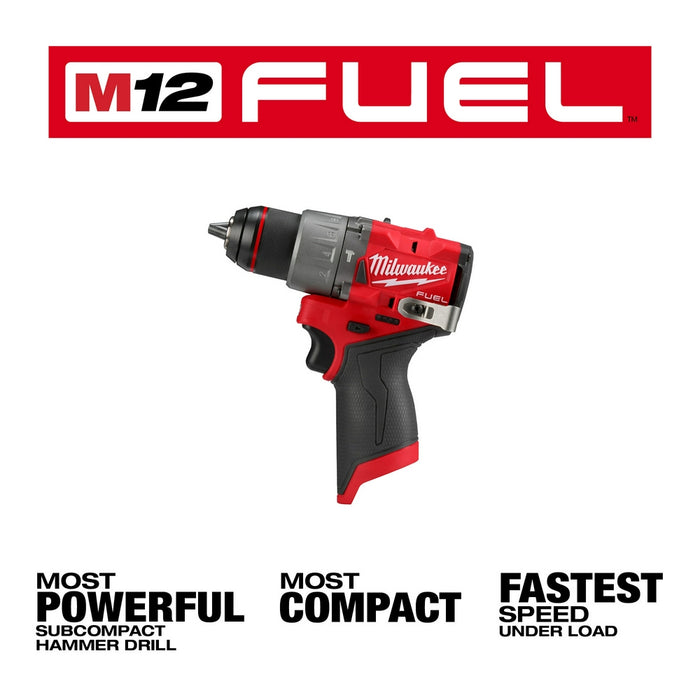 MILWAUKEE M12 FUEL™ 1/2" Hammer Drill/Driver (Tool Only)