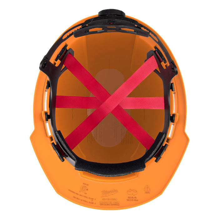 MILWAUKEE BOLT™ Front Brim Hard Hat w/ 6PT Ratcheting Suspension (USA) - Type 1