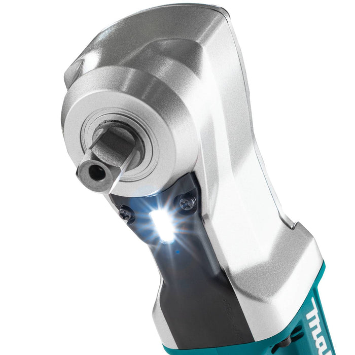Makita XLT05Z 18V LXT® Lithium-Ion Brushless Cordless High Torque 1/2" Sq. Drive Angle Impact Wrench w/ Detent Pin, Tool Only
