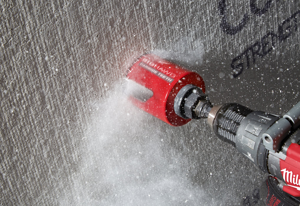 MILWAUKEE 7 PIEZAS. BIG HAWG™ con kit de sierra perforadora con dientes de carburo