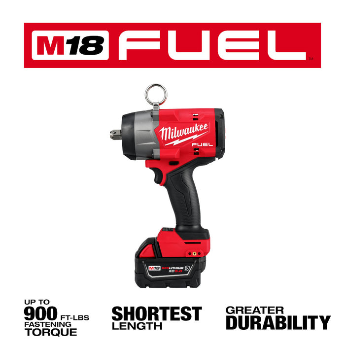 MILWAUKEE M18 FUEL™ 1/2" High Torque Impact Wrench w/ Pin Detent Kit