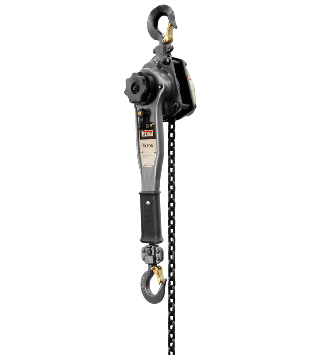 JET JLP-075A-5, 3/4 Ton Lever Hoist, 5' Lift