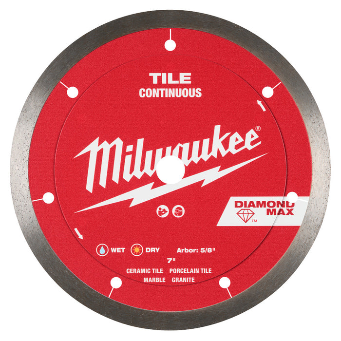 MILWAUKEE DIAMOND MAX™ Continuous Tile Blades