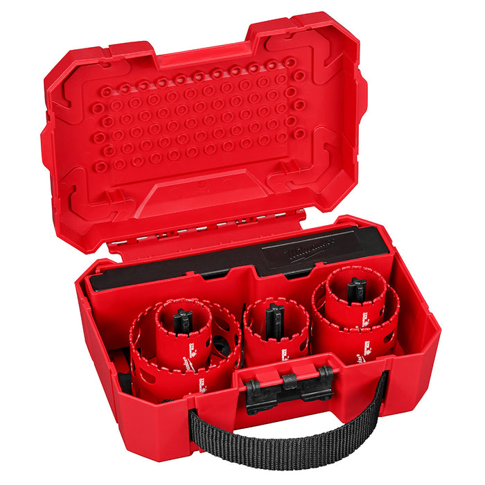 MILWAUKEE 6 PC. DIAMOND MAX™ Hole Saw Set