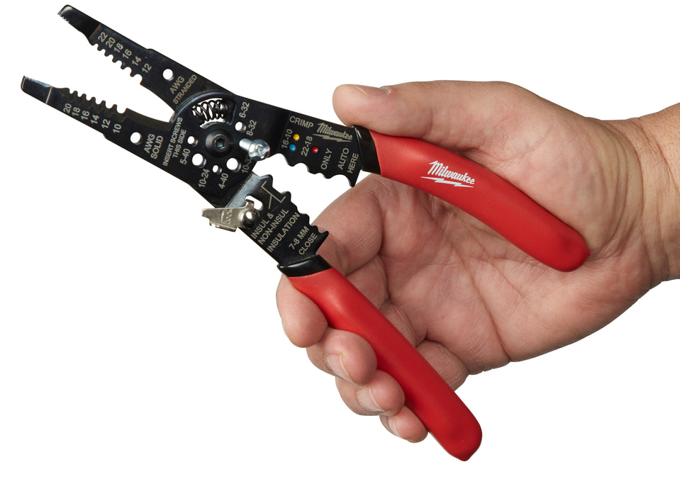 MILWAUKEE Multi-Purpose Wire Stripper w/ Crimper