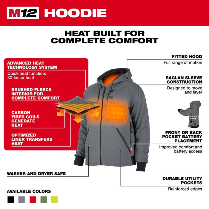 MILWAUKEE M12™ Heated Hoodie Kit