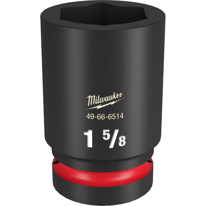 MILWAUKEE SHOCKWAVE Impact Duty 1" Drive 1-5/8" Standard 6 Point Socket