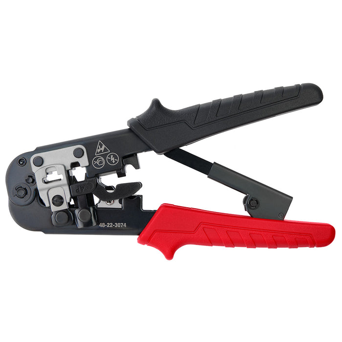 MILWAUKEE Ratcheting Pass-Through Crimper & Stripper
