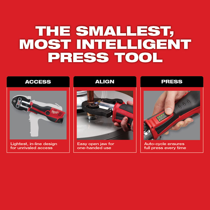 MILWAUKEE M12™ FORCE LOGIC™ Press Tool Kit