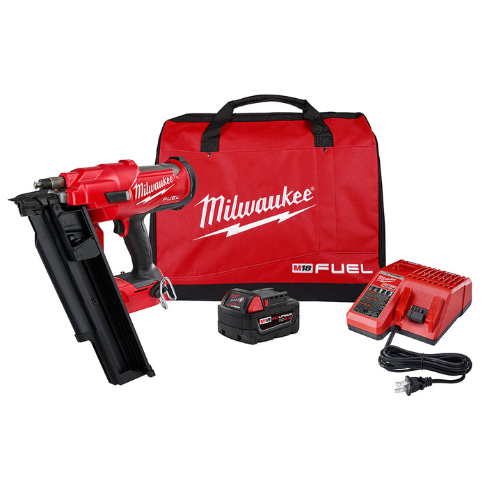 MILWAUKEE M18 FUEL™ 21 Degree Framing Nailer Kit