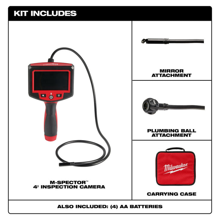 MILWAUKEE M-SPECTOR 4™ Inspection Camera