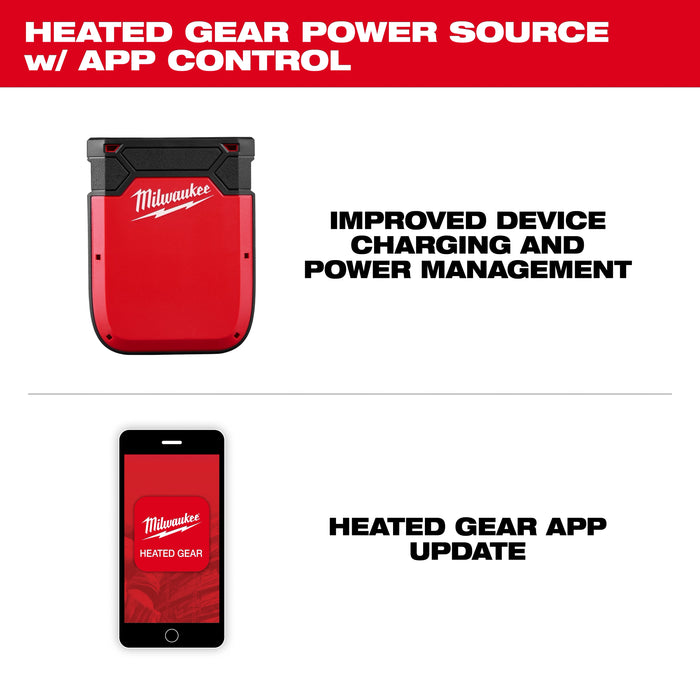 Milwaukee Heated Gear Power Source w/ App Control