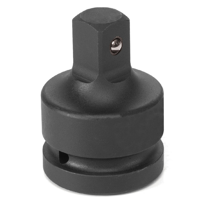 Grey Pneumatic 1" Female x 3/4" Male Adapter w/ Friction Ball
