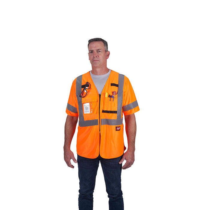 MILWAUKEE Class 3 High Visibility Safety Vest