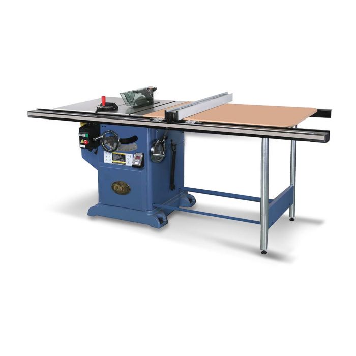 Oliver Machinery 10" Heavy-Duty Tablesaw with 52" capacity & Side Table