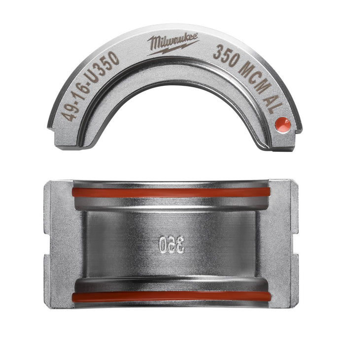 Troquel estilo U de aluminio MILWAUKEE de 350 MCM