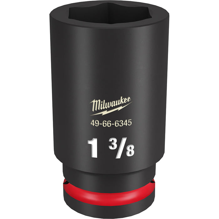 MILWAUKEE SHOCKWAVE Impact Duty 3/4" Drive 1-3/8" Dado de 6 puntos de profundidad
