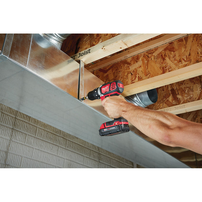 Kit de taladro atornillador compacto MILWAUKEE M18™ de 1/2"