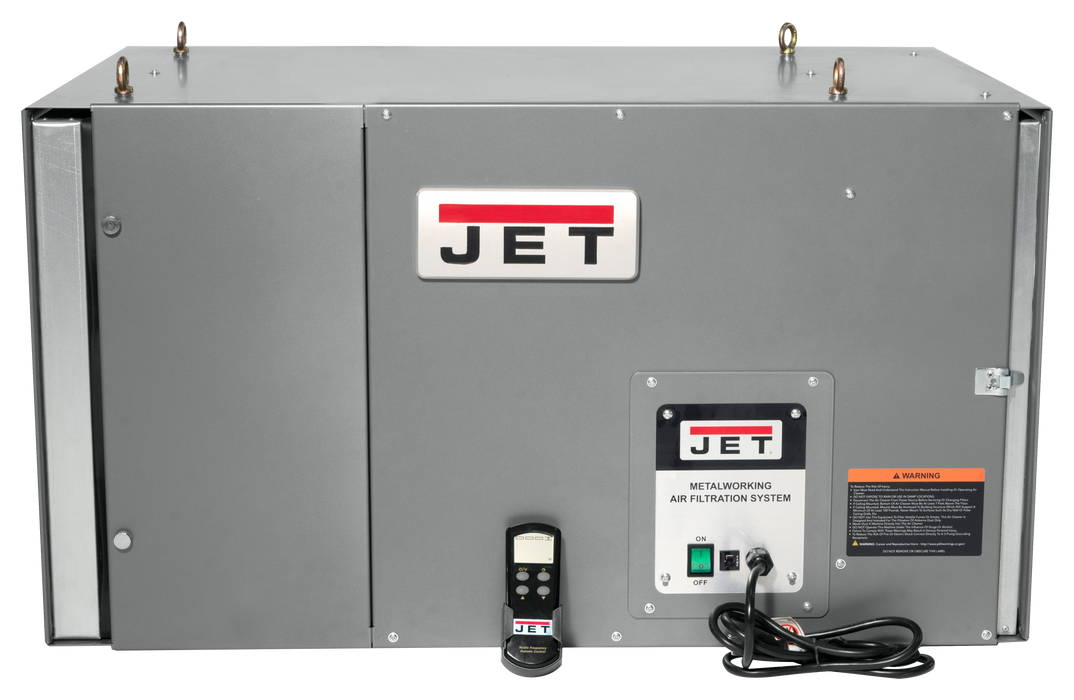JET IAFS-1700 Sistema de filtración de aire industrial, 1100 CFM, monofásico 115 V