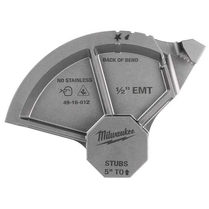 Milwaukee Tools 1/2” EMT Conduit Bending Shoe 49-16-0012