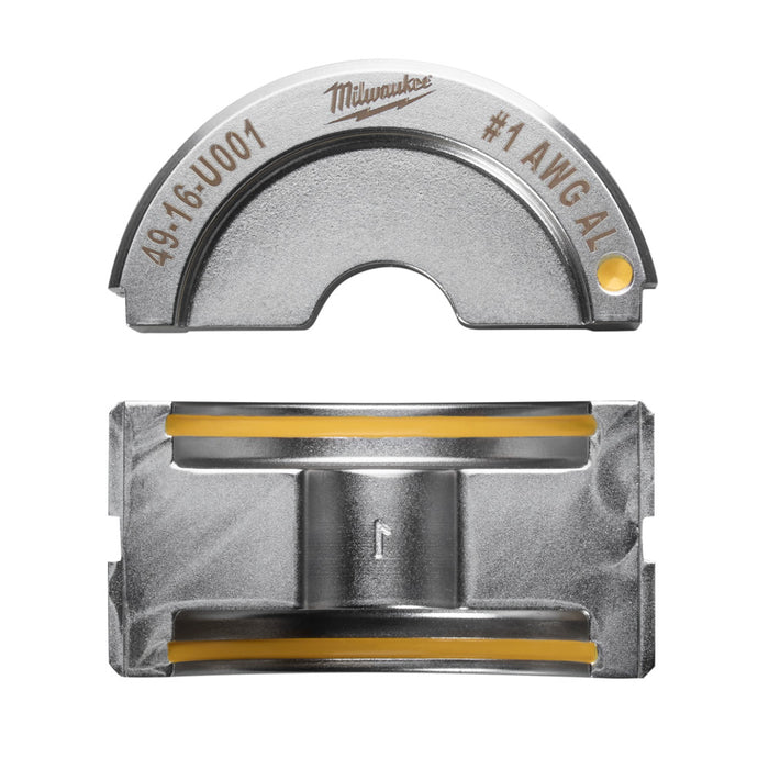 Troquel estilo U de aluminio MILWAUKEE #1