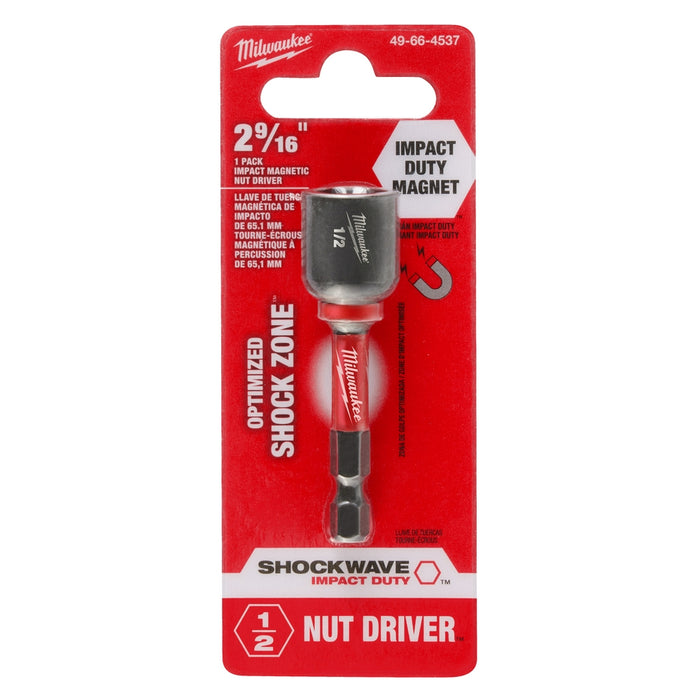 Milwaukee Tools Shockwave Magnetic Nutdriver 49-66-4737