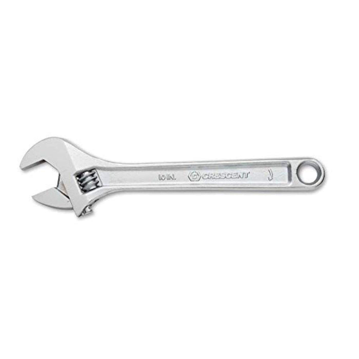 Crescent AC210VS Adjustable Wrench Plated Finish 10"
