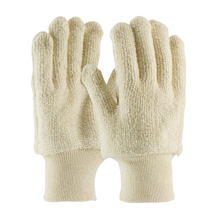 12 PACK LARGE PIP® Terry Cloth Seamless Knit Glove - 24 oz