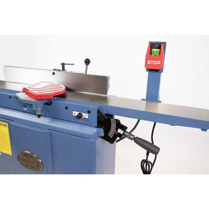 Oliver Machinery 8" Parallelogram Jointer  with Oliver HCX Helical Cutterhead