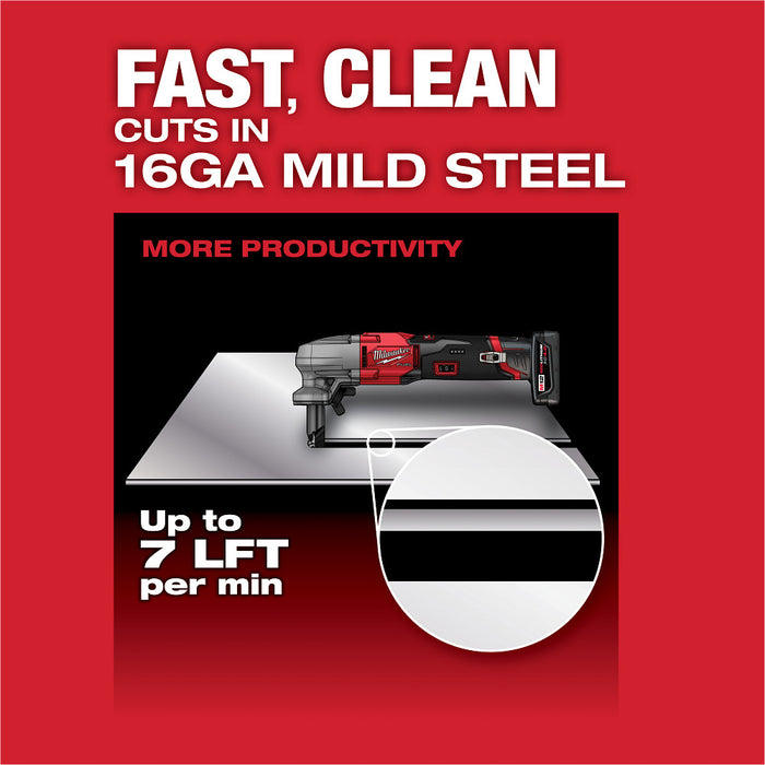 MILWAUKEE M12 FUEL 16 Gauge Variable Speed Nibbler (Tool Only)