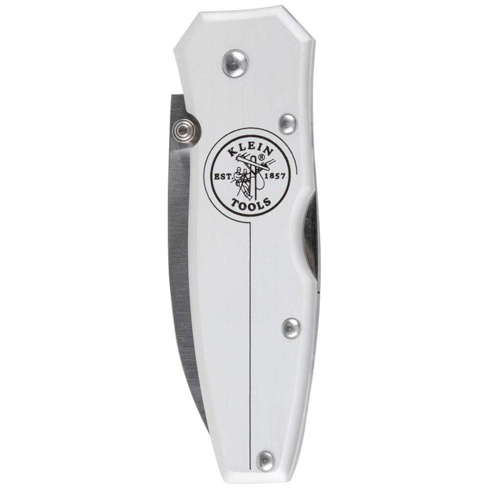 KLEIN TOOLS 2-1/2" Drop Point Blade Lockback Knife