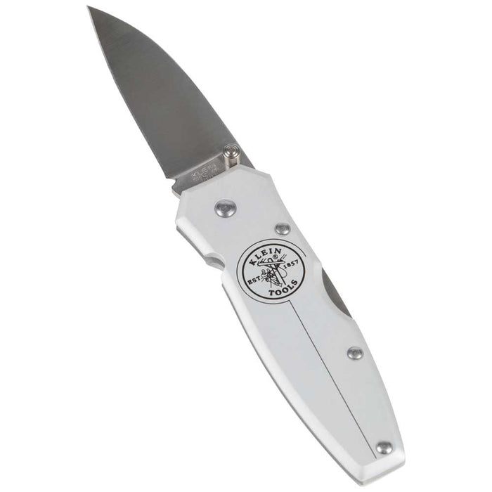 KLEIN TOOLS 2-1/2" Drop Point Blade Lockback Knife