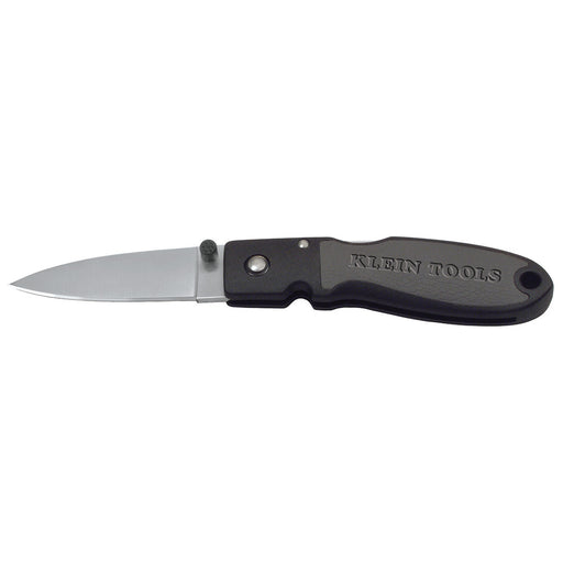 KLEIN TOOLS 2-3/8" Drop Point Blade Lightweight Lockback Knife
