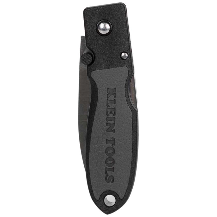 KLEIN TOOLS 2-3/8" Drop Point Blade Lightweight Lockback Knife