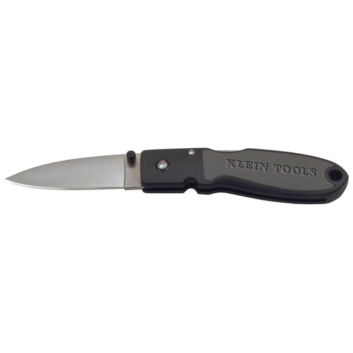 KLEIN TOOLS 2-3/4" Drop Point Blade Lightweight Knife